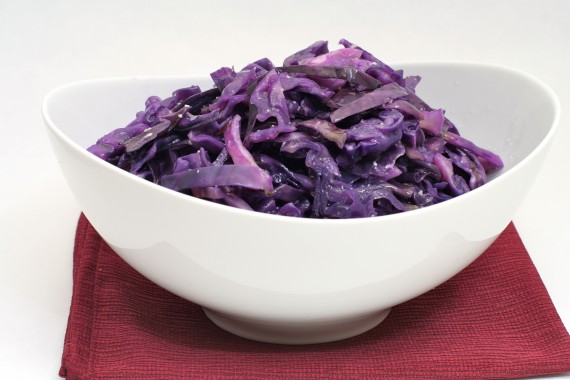 Buttered Purple Cabbage