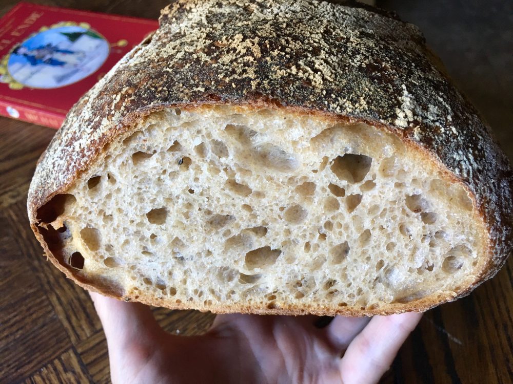 Sliced Sourdough Bread