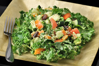Kristen Suzanne's Raw Vegan Rockin' Kale Salad