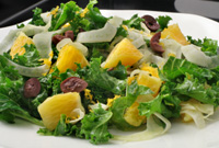 Fennel Kale Orange Hemp Salad