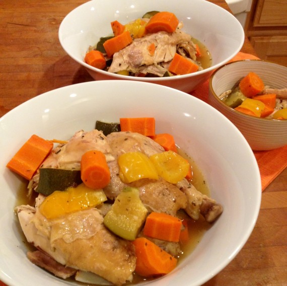 Minimalist (a.k.a. Easiest) Slow Cooker Chicken