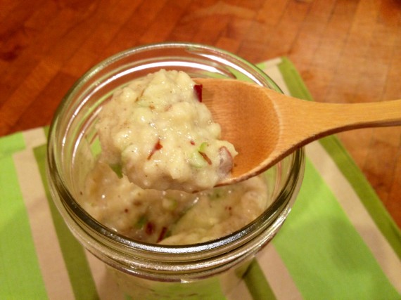 Apple Pear Yum Porridge (Raw Vegan Paleo Gluten Free)