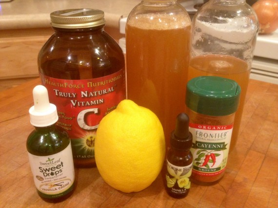 Spicy Metabolic Vanilla C Tonic - with lemon