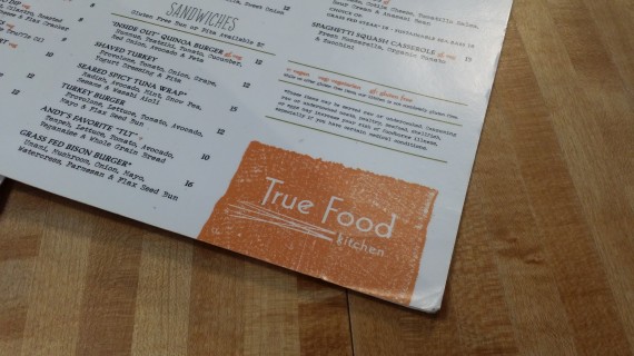 True Food - a pretty darn decent place for a quality meal. #RealFood