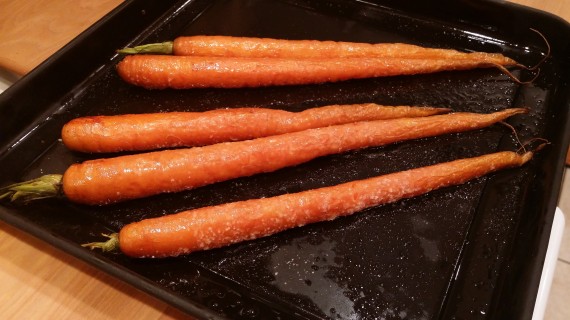 Roasted Whole Carrots - Ready to EAT!