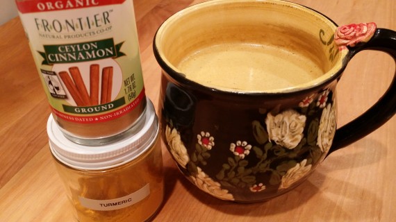 Golden Coffee - brain boosting and anti-inflammatory. YES!