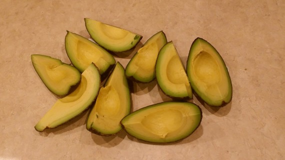 Best way to peel an avocado.