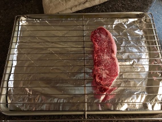 Steak for reverse sear for carnivore diet