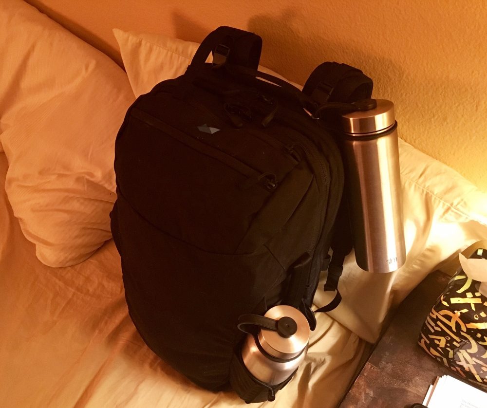 Minaal backpack ready to go