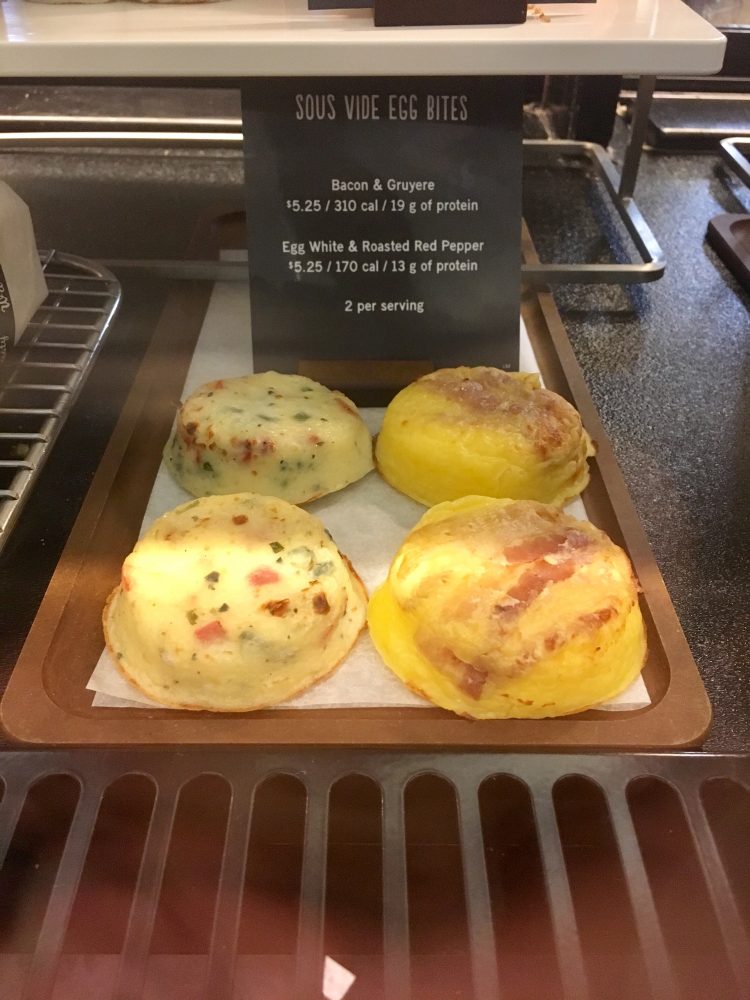 Starbucks sous vide egg bites