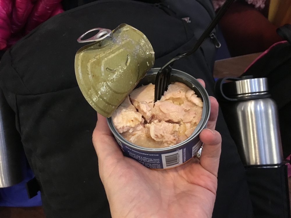 Canned tuna in Denmark airport
