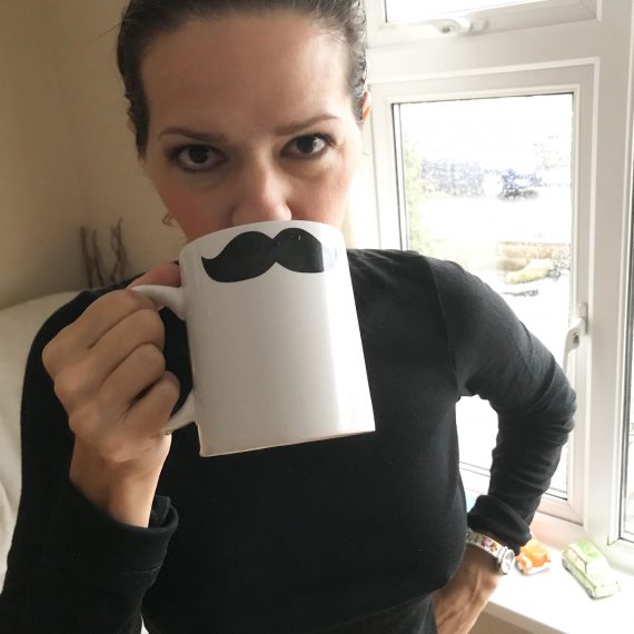 coffee mug mustache