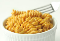 Vegan Cheezy Corkscrew Macaroni