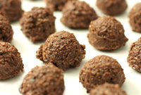 Raw Vegan Chocolate Crunch Hazelnut Macaroons