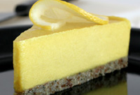 Raw Vegan Summer Fresh Lemon Cheesecake